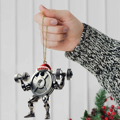 Maxcorners Custom Name Work Out Ornament, Gymnastics Christmas Gift 2D Flat LM2111