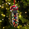 Maxcorners Custom Name Archery Ornament, Archery Christmas Gift Decoration 2D Flat LM2111