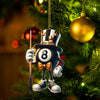Maxcorners Mr.Billiard Christmas Ornament, Personalized Ornament 2D Flat LM2211