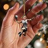 Maxcorners Handball Woman Decor Christmas Ornament, Personalized Ornament 2D Flat LM2211