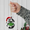 Maxcorners Custom Name Soccer Ornament, Christmas Gift for Soccer Lover 2D Flat LM2111