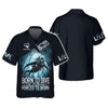 Maxcorners Scuba Diving Custom Name 3D Shirt Born To Dive Forced To Work Gift For Diver Lovers LM2111
