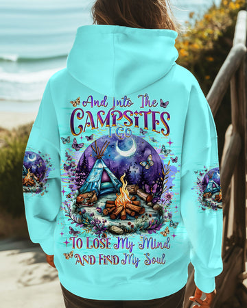 Maxcorners And Into The Campsites I Go All Over Print LM2101