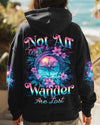 Maxcorners Not All Who Wander Are Lost Compass All Over Print LM1501