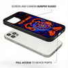 Maxcorners Darts USA Flag Power Fist Personalized Name 3D Phone Case