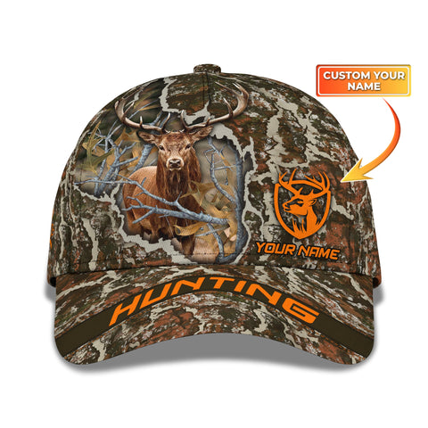 Maxcorners Deer Hunting Classic Personalized Cap