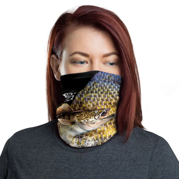 Maxcorners Walleye Fishing Neck Gaiter