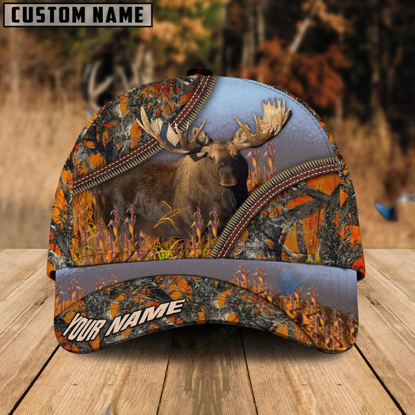 Maxcorners Hunting Forest Pattern ( Multi Animal Option ) Personalized Hats