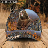 Maxcorners Hunting Forest Pattern ( Multi Animal Option ) Personalized Hats