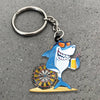Maxcorners Darts Cool Shark Dartboard 3D Keychain