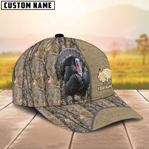 Maxcorners Turkey Hunting Classic Pattern Personalized Hats 3D Multicolored