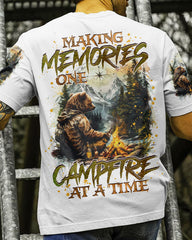 Maxcorners Making Memories One Campfire At A Time Bear All Over Print LM2101