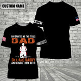 Maxcorners Being Billiard Daddy Personalized 3D Shirt