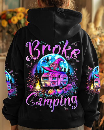 Maxcorners My Broom Broke So Now I Go Camping Halloween All Over Print LM2101