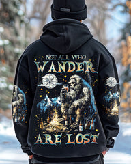 Maxcorners Not All Who Wander Are Lost Bigfoot Compass All Over Print LM1601