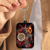 Maxcorners Darts Dark Liberty Reaper 3D Keychain