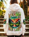 Maxcorners Not All Who Wander Are Lost Compass All Over Print LM2101