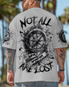 Maxcorners Not All Who Wander Are Lost Compass All Over Print LM1501