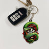 Maxcorners Darts Green Snake 3D Keychain