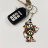Maxcorners Darts Hip Hop Dartboard Mascot 3D Keychain