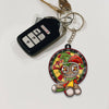Maxcorners Darts Voodoo Jester Doll 3D Keychain