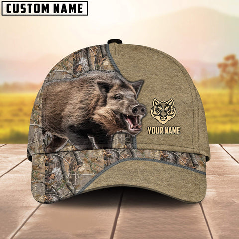 Maxcorners Hunting (Multi Animal Options) Classic Pattern Personalized Hats 3D Multicolored