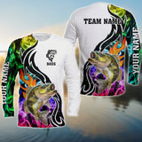 Maxcorners Bass Fishing Customize Name 3D Shirts