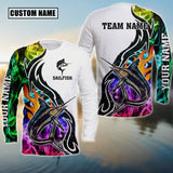 Maxcorners Sailfish Fishing Customize Name 3D Shirts