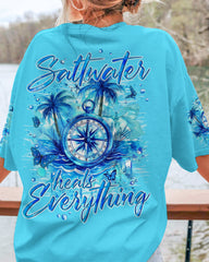 Maxcorners Saltwater Heals Everything Compass All Over Print LM2101