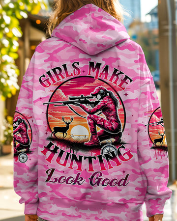 Maxcorners (Hot Deal) Girls Make Hunting Look Good All Over Print LM1601