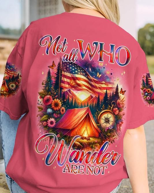 Maxcorners Not All Who Wander Are Lost All Over Print LM2101