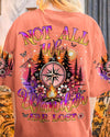 Maxcorners Not All Who Wander Are Lost Compass All Over Print LM2101