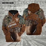 Maxcorners Custom Name Hunting Shirt 3D All Over Printed Clothes