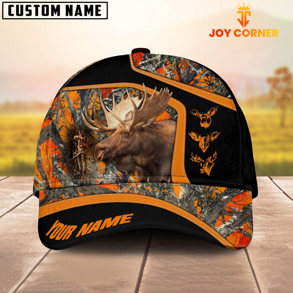 Maxcorners Moose Hunting Classic Personalized Cap