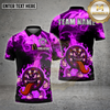Maxcorners Dartboard Cartoon Shirt Crazy Flame Dartboard Multioptions Personalized Name, Team Name Unisex 3D Shirt (4 Colors)