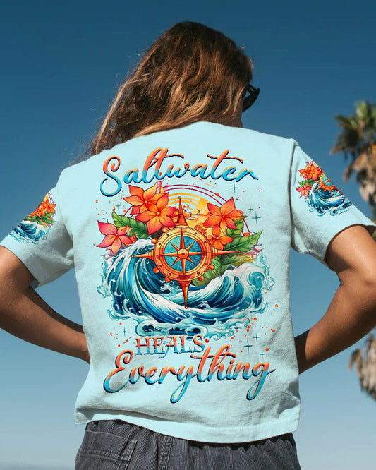 Maxcorners Saltwater Heals Everything Compass All Over Print LM2101