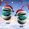 Maxcorners Custom Name Ping Pong Ornament, Table Tennis Lover Christmas Gift 2D Flat LM2111