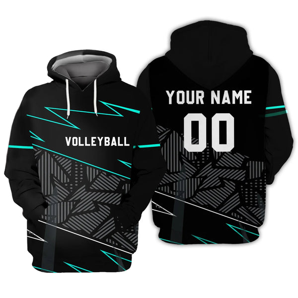 Maxcorners Volleyball Customized Name Basic Unisex Shirt