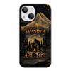 Maxcorners Not All Who Wander Are Lost Bigfoot Compass Phone Case LM2101