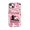 Maxcorners Pretty In Pink Hunting Phone Case LM1601
