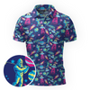 Maxcorners Cosmic Bigfoot Swing Golf Polo Shirt