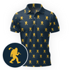 Maxcorners Golden Fairway Walker Golf Polo Shirt