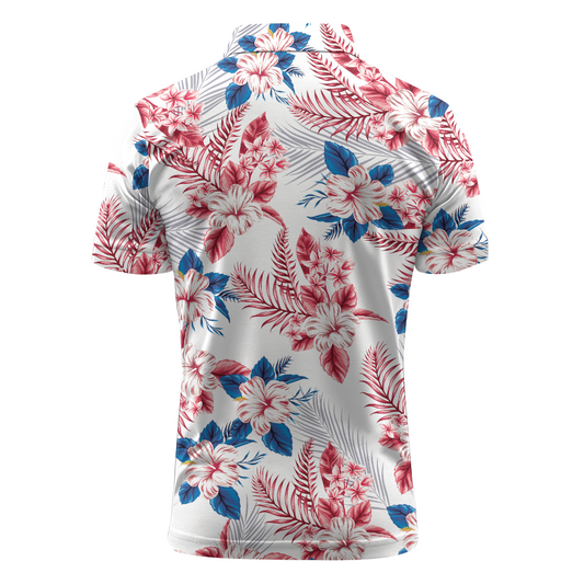 Maxcorners Tropical Brew Bigfoot Golf Polo Shirt