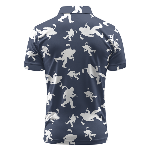 Maxcorners Bigfoot Golf Society Golf Polo Shirt