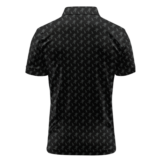 Maxcorners Bigfoot Overload - Blackout Golf Polo Shirt