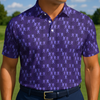 Maxcorners On Repeat - Violet Loop Golf Polo Shirt