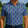 Maxcorners On Repeat - Neon Crowd Golf Polo Shirt