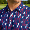 Maxcorners On Repeat - Red Shift Golf Polo Shirt