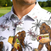 Maxcorners Sasquatch Snack Attack Golf Polo Shirt