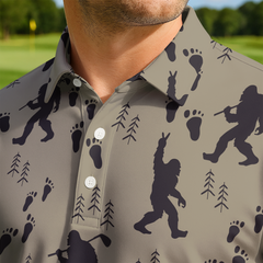 Maxcorners Squatch's Rock Trail Golf Polo Shirt